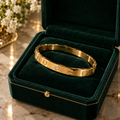 Gold Handcuff Bracelet